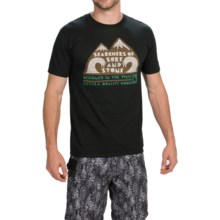 36%OFF メンズカジュアルシャツ HippyTree盆地Tシャツ - ショートスリーブ（男性用） HippyTree Basin T-Shirt - Short Sleeve (For Men)画像